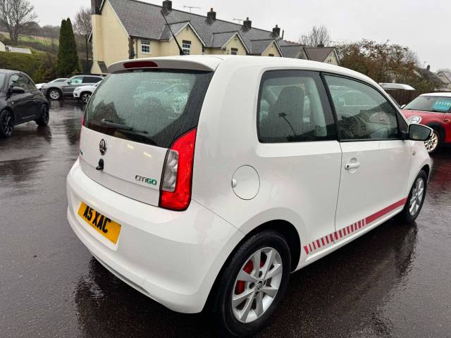 Skoda Citigo 1.0 MPI GreenTech SE 3dr Hatchback Petrol White