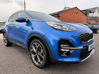 Kia Sportage 1.6 CRDi ISG GT-Line 5dr DCT Auto [AWD] Estate Diesel BlueKia Sportage 1.6 CRDi ISG GT-Line 5dr DCT Auto [AWD] Estate Diesel Blue at Dorchester Collection Dorchester