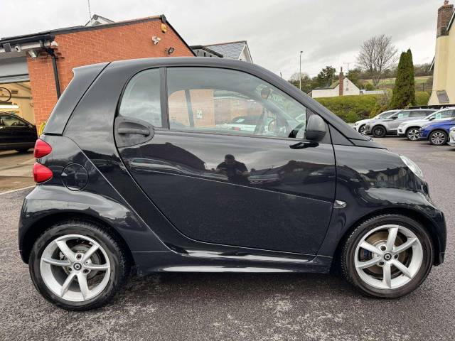 Smart Fortwo Coupe 1.0 Edition21 mhd 2dr Softouch Auto Coupe Petrol Black