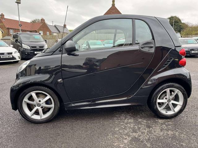 Smart Fortwo Coupe 1.0 Edition21 mhd 2dr Softouch Auto Coupe Petrol Black