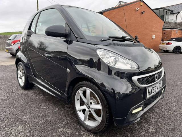 Smart Fortwo Coupe 1.0 Edition21 mhd 2dr Softouch Auto Coupe Petrol Black