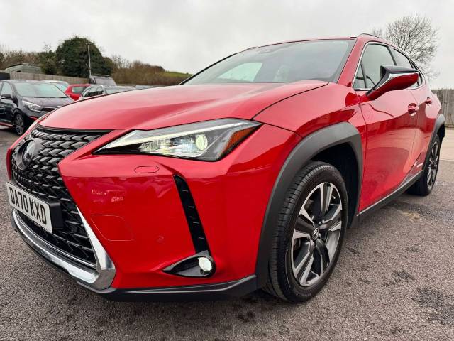 Lexus Ux 250h 2.0 5dr CVT (PREMIUM PACK) Estate Petrol / Electric Hybrid Red