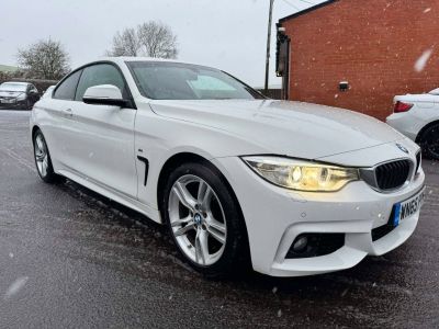 BMW 4 Series 2.0 418d M Sport 2dr [Professional Media] Coupe Diesel WhiteBMW 4 Series 2.0 418d M Sport 2dr [Professional Media] Coupe Diesel White at Dorchester Collection Dorchester