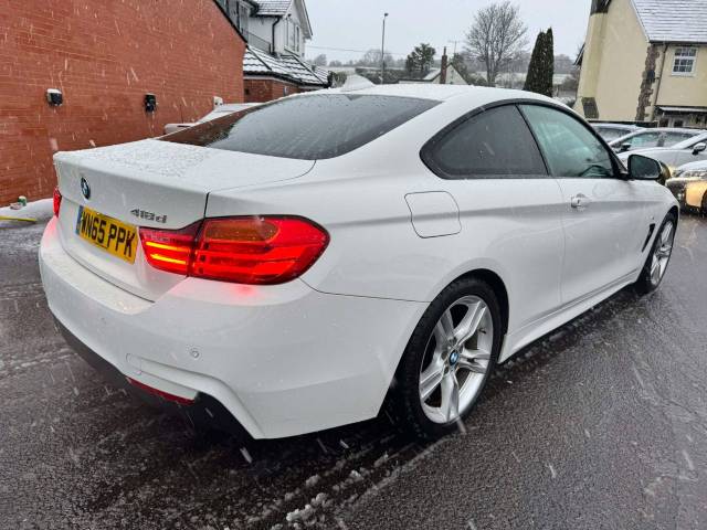 BMW 4 Series 2.0 418d M Sport 2dr [Professional Media] Coupe Diesel White