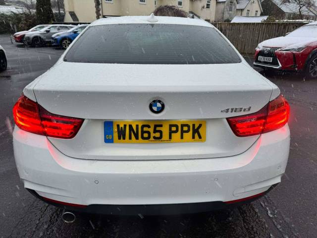 BMW 4 Series 2.0 418d M Sport 2dr [Professional Media] Coupe Diesel White