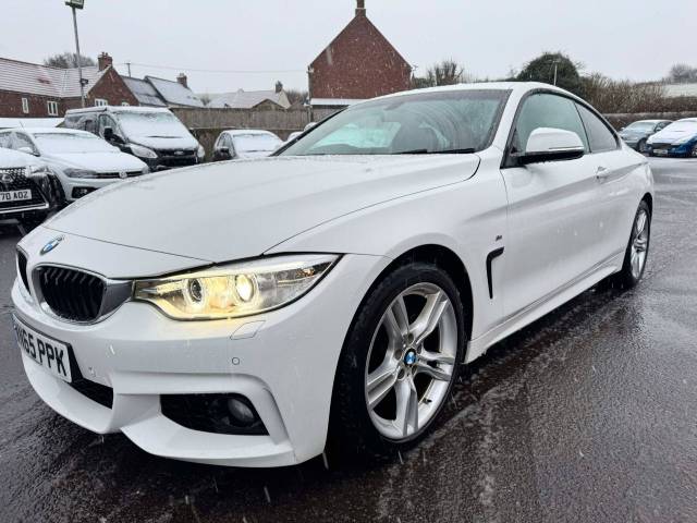 BMW 4 Series 2.0 418d M Sport 2dr [Professional Media] Coupe Diesel White