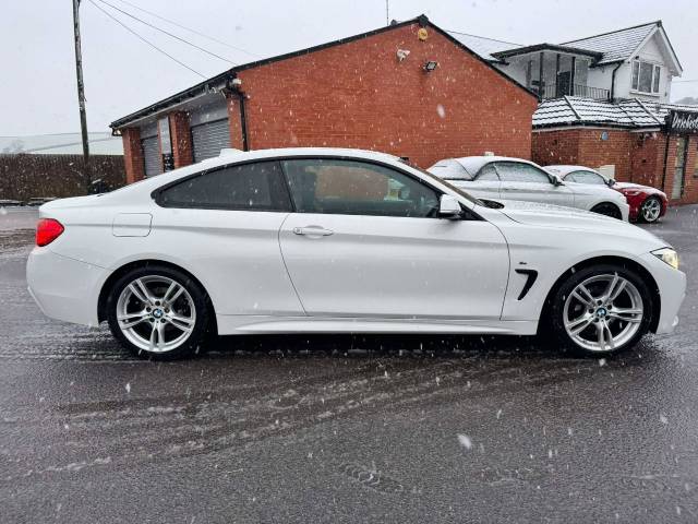 BMW 4 Series 2.0 418d M Sport 2dr [Professional Media] Coupe Diesel White