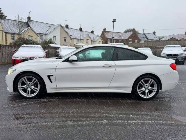 BMW 4 Series 2.0 418d M Sport 2dr [Professional Media] Coupe Diesel White