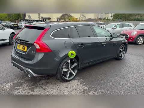 Volvo V60 2.0 D4 [190] R DESIGN Lux Nav 5dr Geartronic [Ltr] Estate Diesel Grey